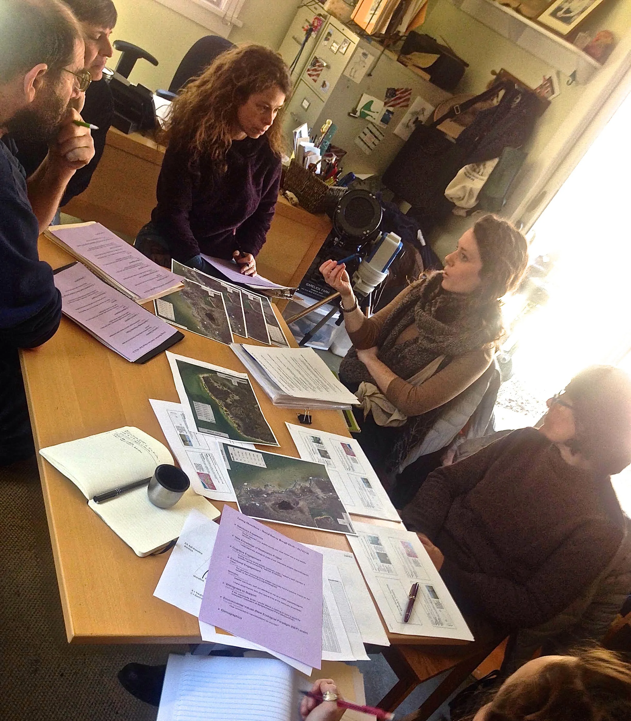 Lauren Josephs runs through the structure and objectives of a sanctuary visitor questionnaire that will be part of her master's thesis work.
