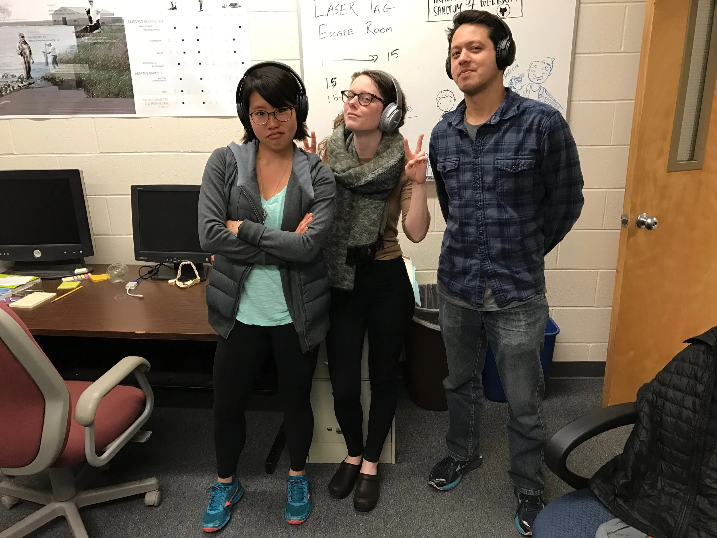 Bose headphones are compulsory in the Woodward office.