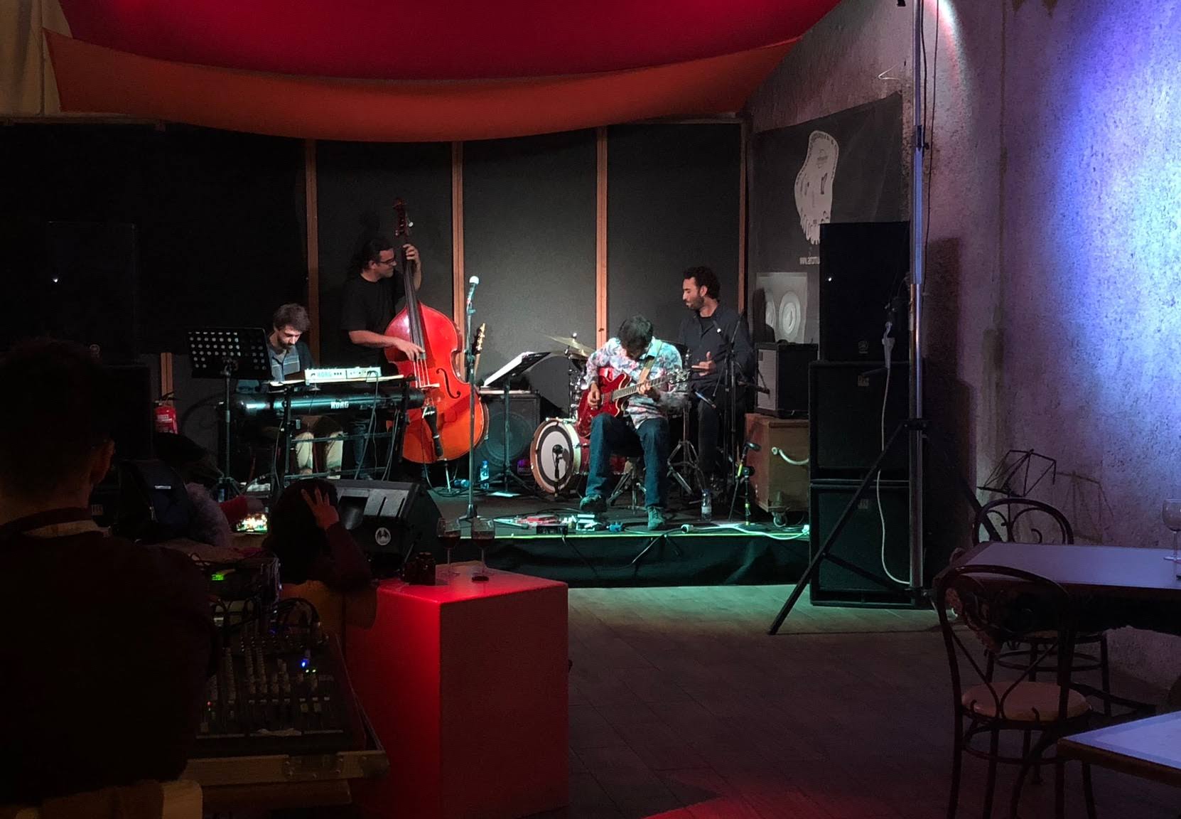  Live experimental jazz was a highlight of Faro, Portugal. 
