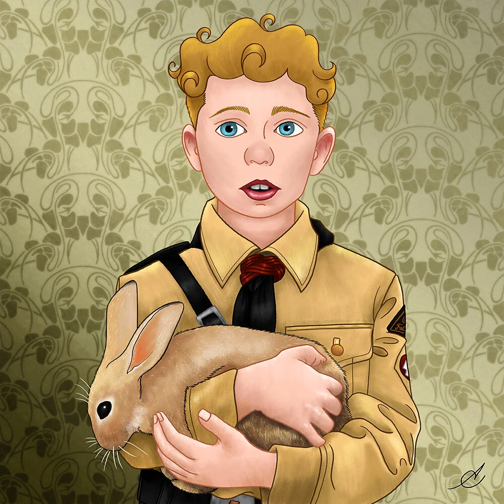 Digital Illustration / Jojo Rabbit — One Curious Chip