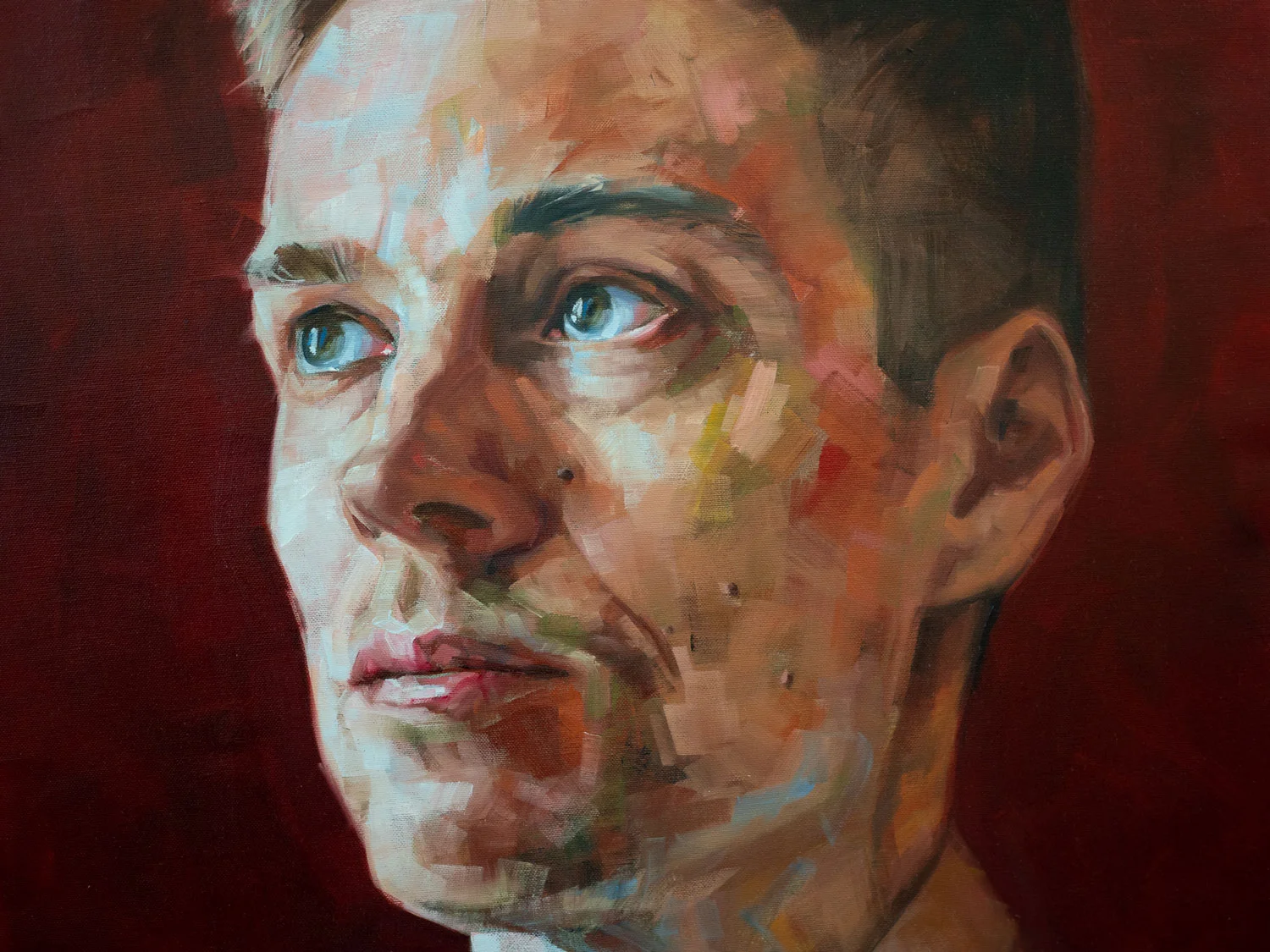 "Tero Tiittanen" 2018, 100x81 cm (VAPAA)