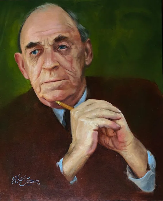 Alvar Aalto muotokuva 2023 (MYYTY)