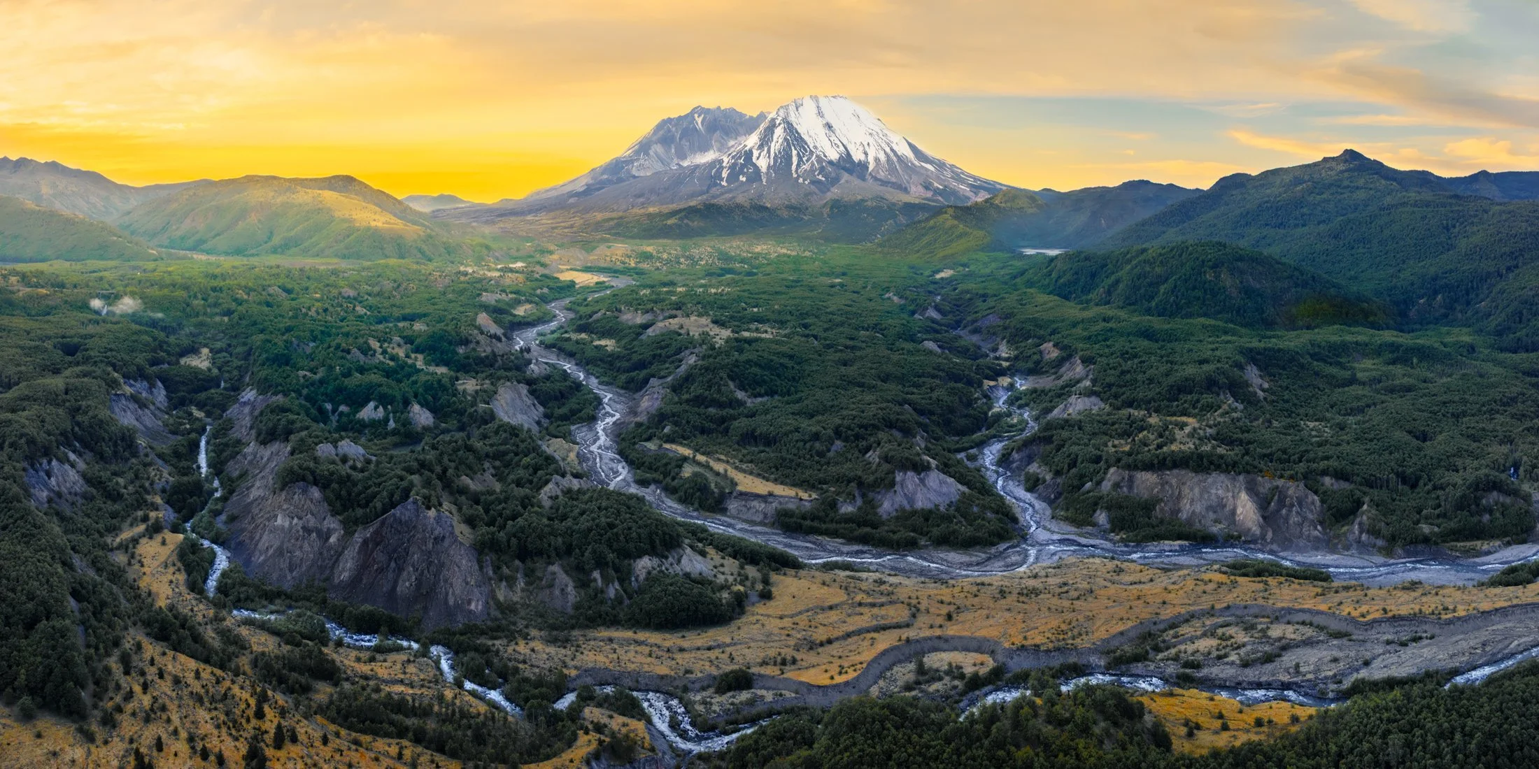 Mount St. Helens landscape photo print for sale