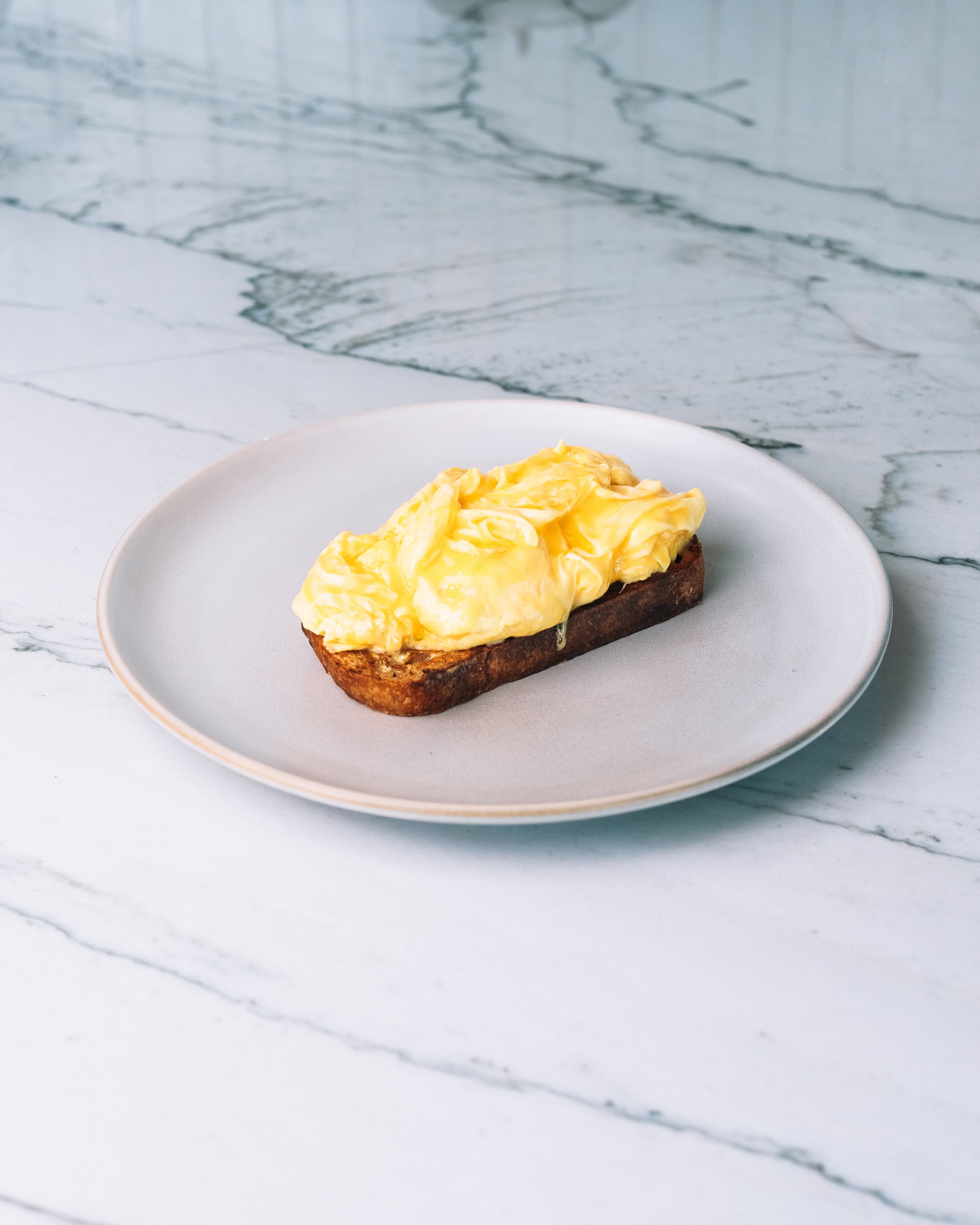 Organic Eggs On Toast (V)