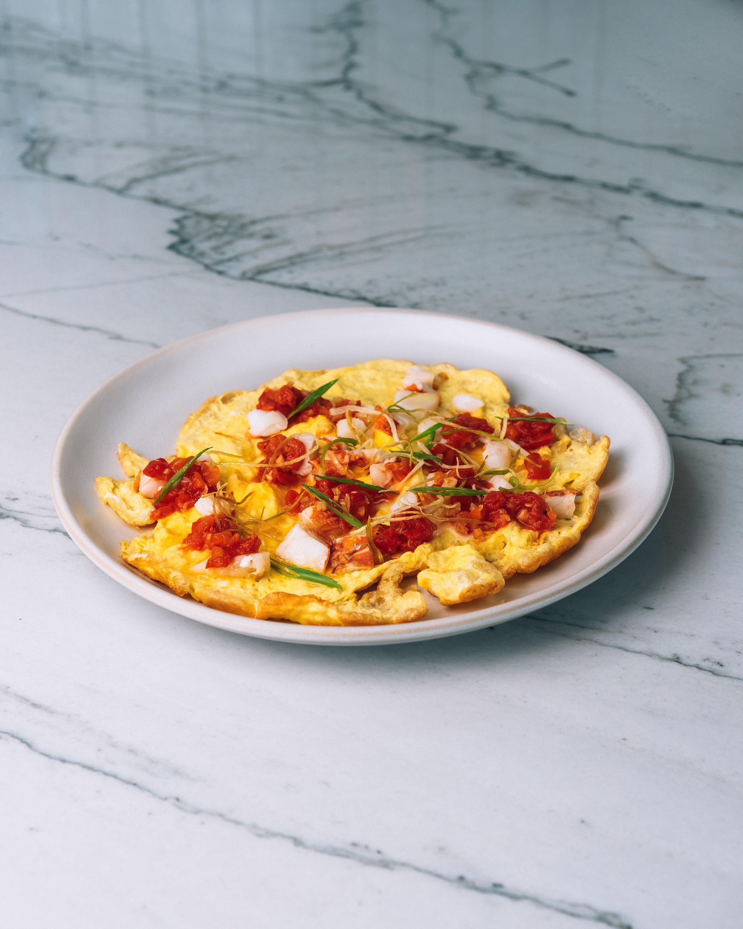 Omani Lobster Omelette (E | SF | GF)