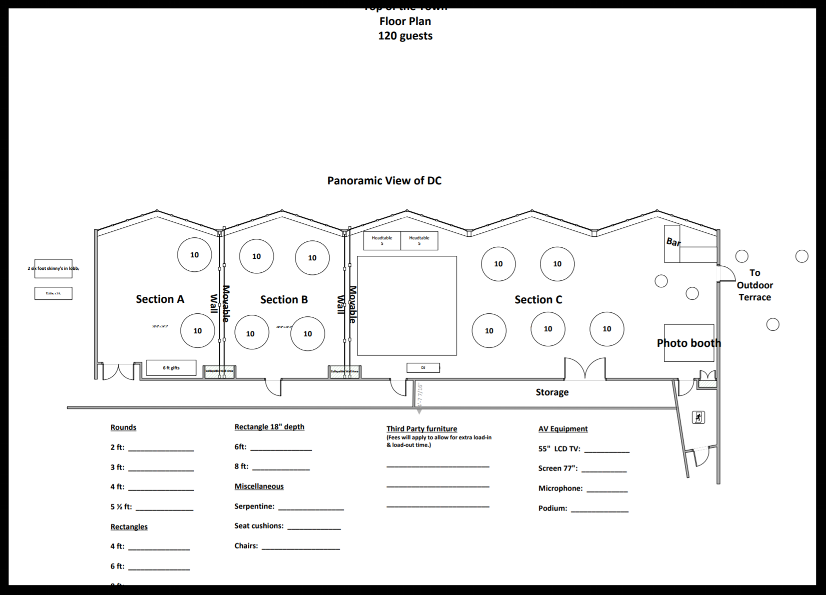 clothing store floor plan