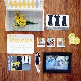Bridesmaid Box Invites