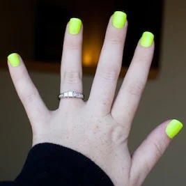 Summertime Highlighter Nails