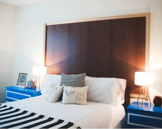 Faux Wood Headboard