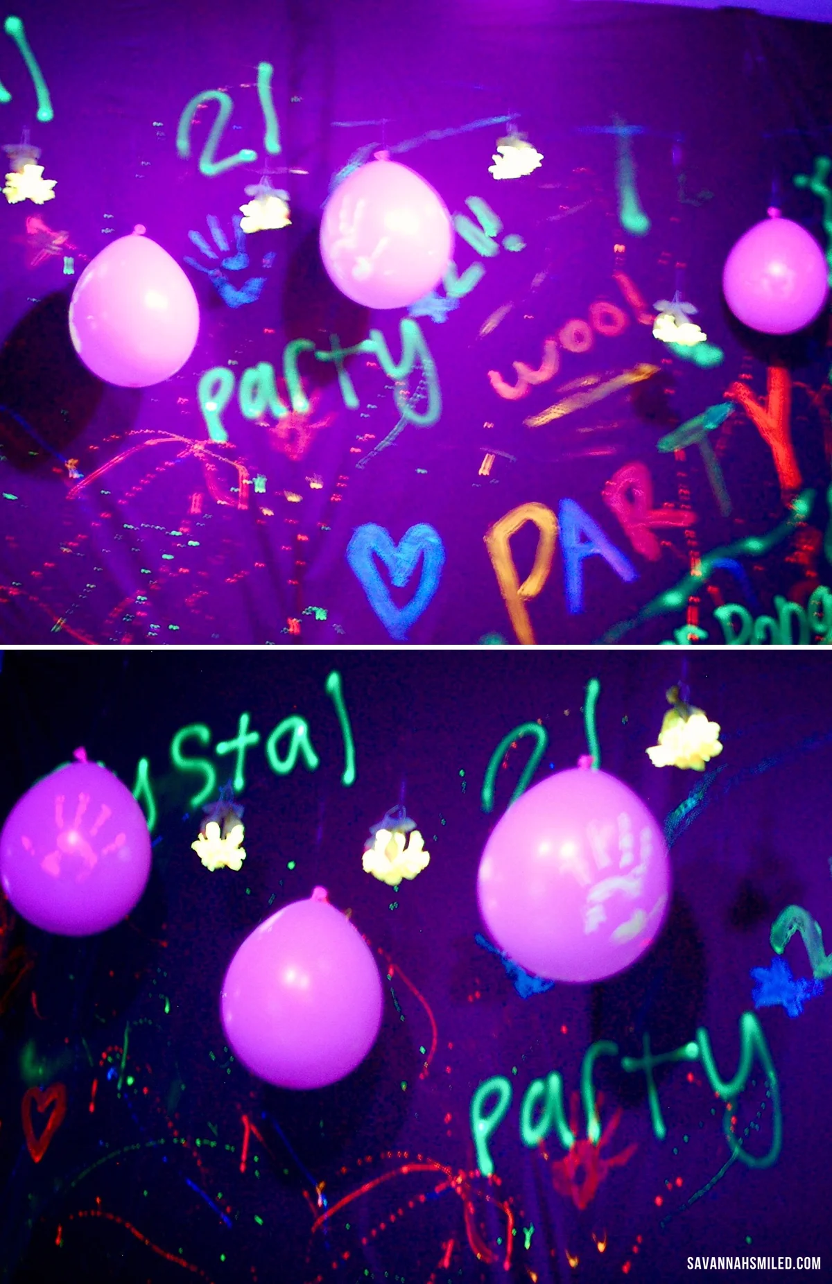 Neon Light Party Accessories, Neon Glow Party Supplies