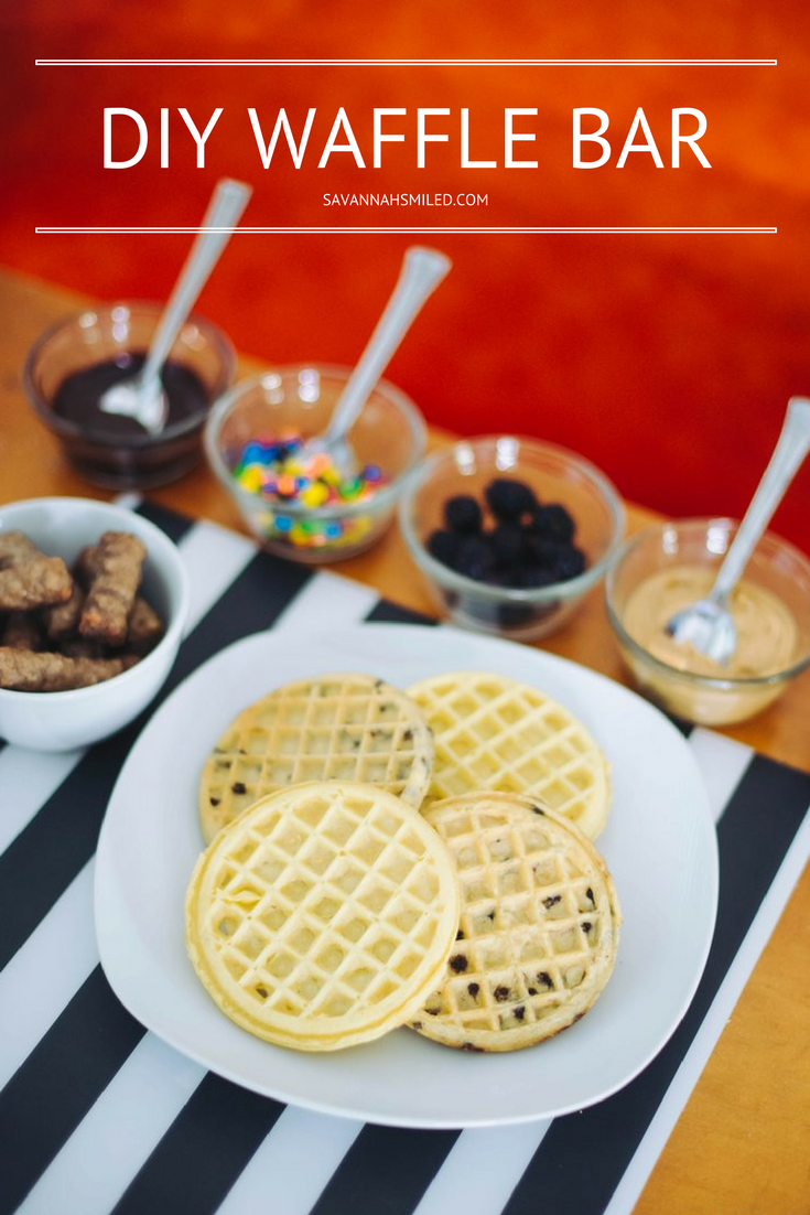 Diy Eggo Waffle Bar Savannah Smiled