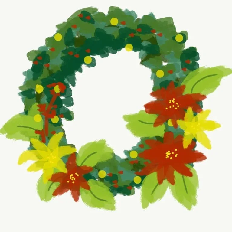 Holiday Greetings - Digital Illustration