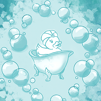 Diva Ducky - Digital Illustration