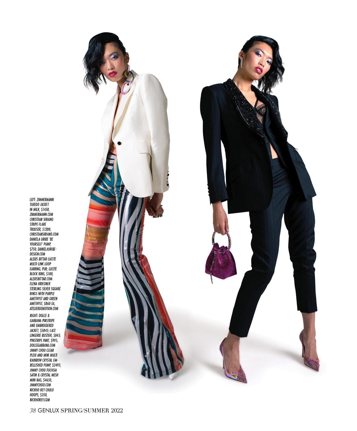 &ldquo;Suit Yourself!&rdquo;&hellip; @genlux 💘 with the stunning @laurensicle @zairamayari , 🙌🏼 🙌🏼🙌🏼@christopherardoff @jeromehair  styled my me, 😉 

#genlux #genluxmagazine #stylisterinturon #stylist #fashion #editorial #springfashion 

#zim