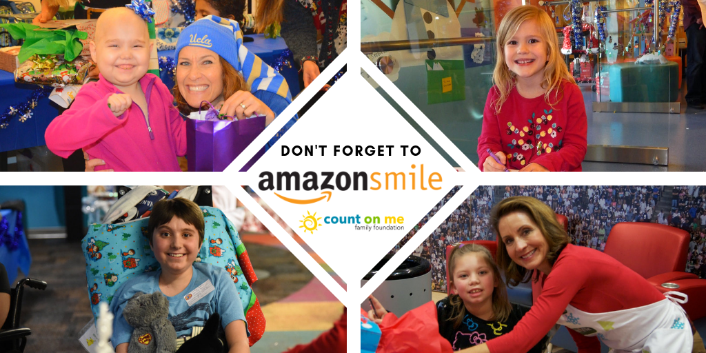 Shop With Amazonsmile Support Count On Me Count On Me Family Foundation