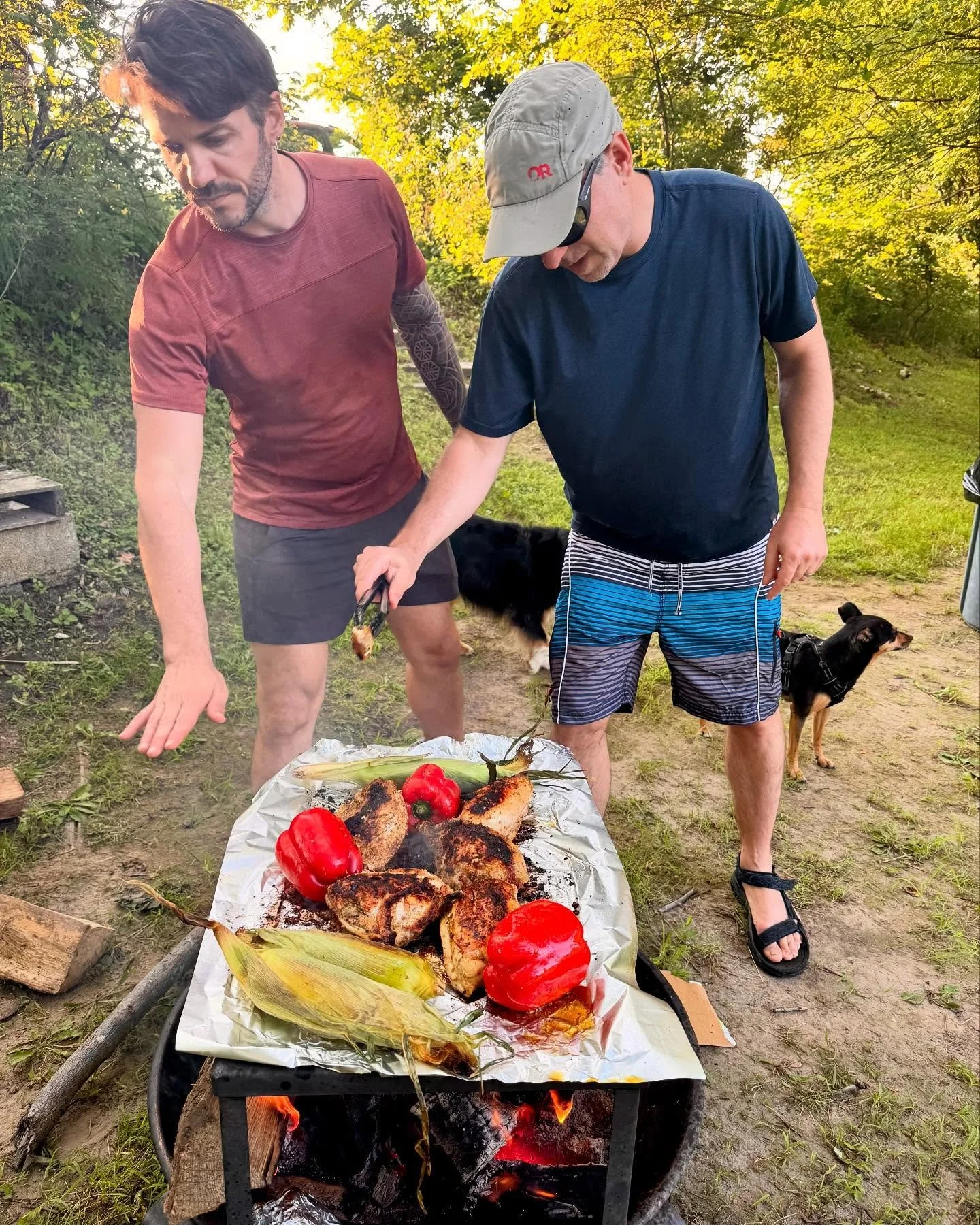 July 4th summer cookouts @ Delaware Water Gap.