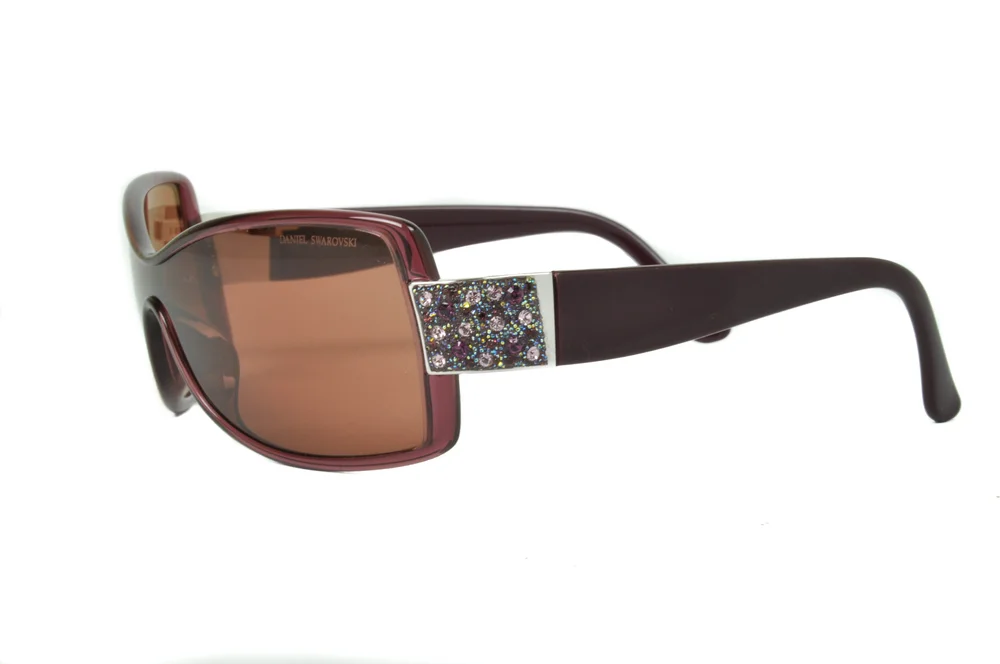 Daniel Swarovski Tortoise Shell Sunglasses with Amber Swarovski stone. Classy! SW+SUnknown-2.jpg?format=1000w main image 3