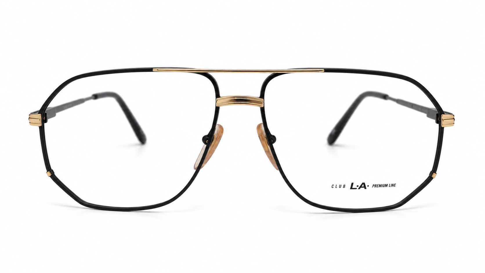 Black and Gold Aviator Eyeglasses.png
