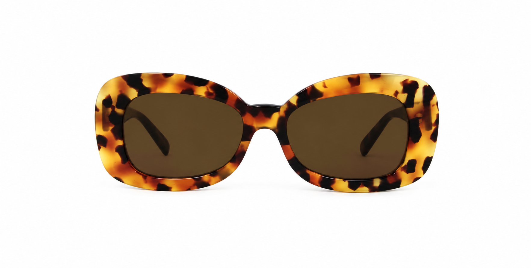 Tortoiseshell Retro Sunglasses on White.png