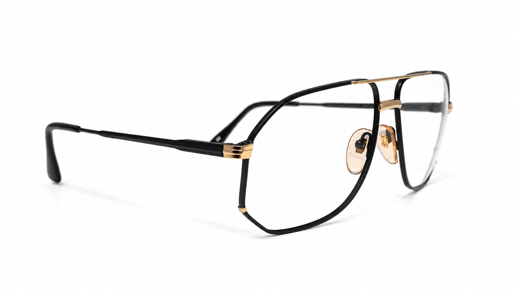 Black and Gold Aviator Glasses.png