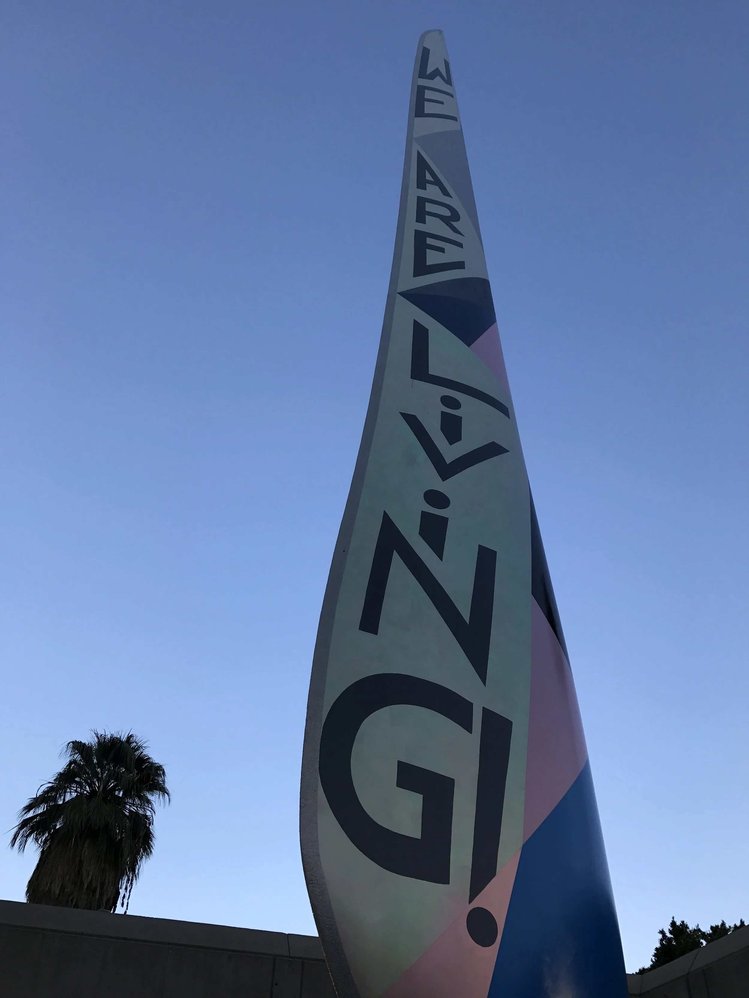 Alive! by Jeffrey Gibson Desert X 2017