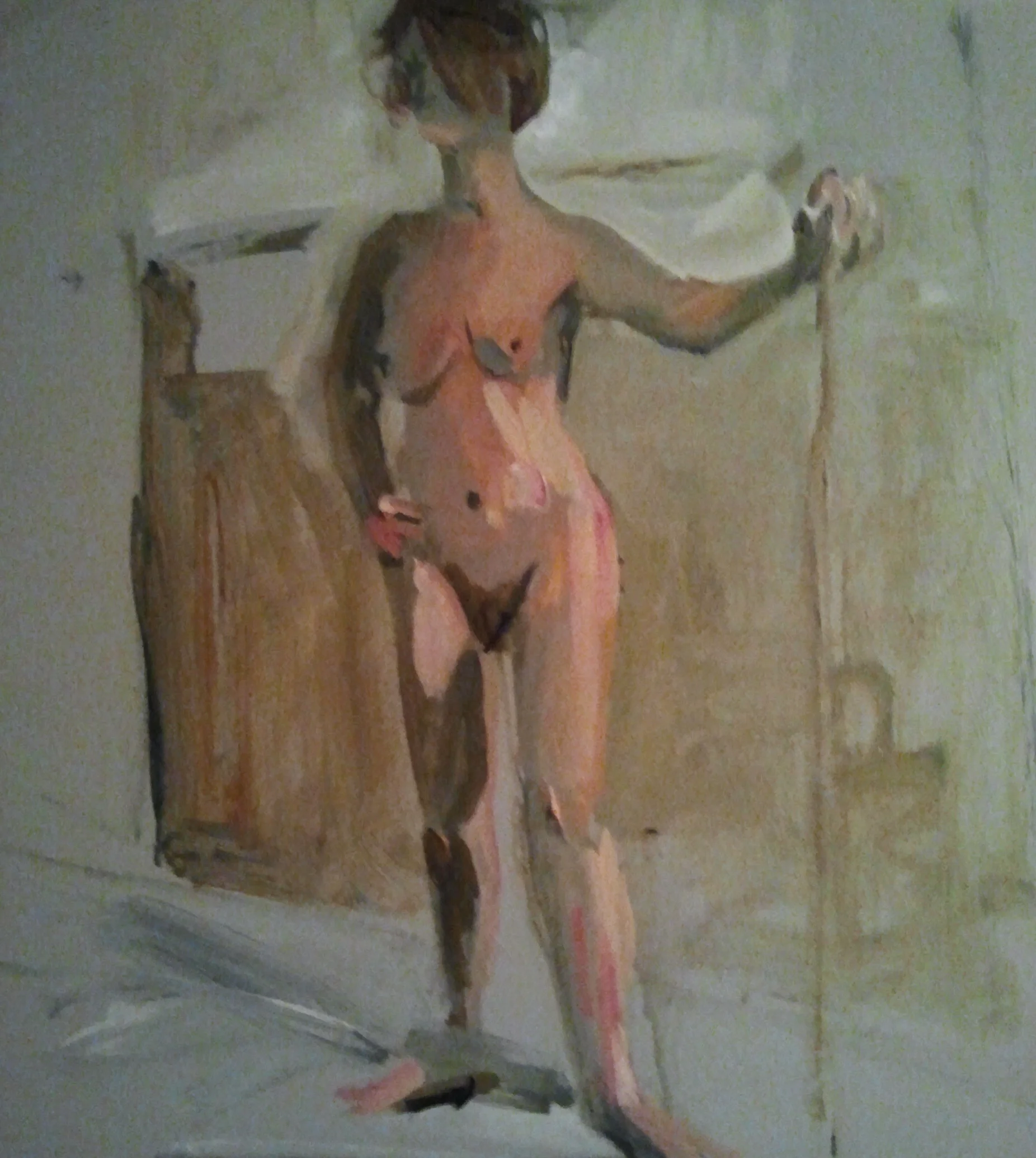 Woman With Stick