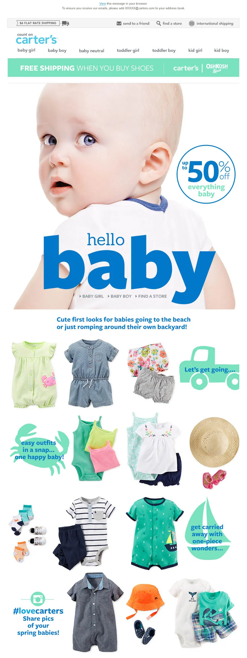 carter's utility collection