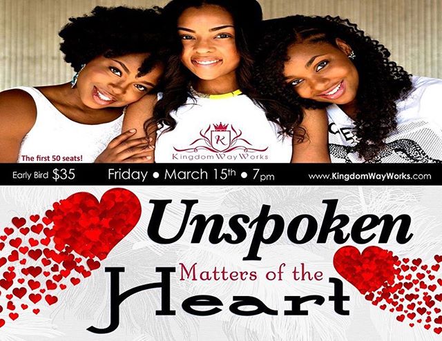 Join Us for Dinner, Great Conversations, Games and much more! Click the LNK in bio for Unspoken Matters of the Heart!
