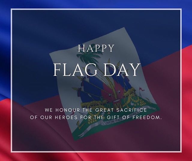 Happy #HaitianFlagDay 🇭🇹