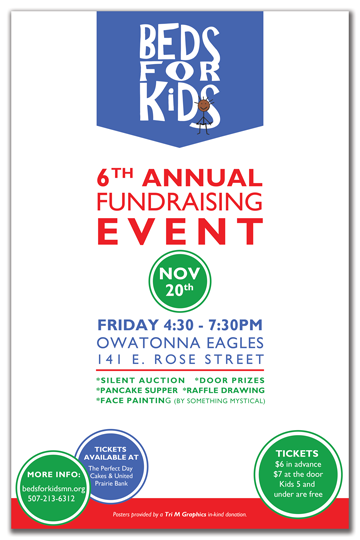 Event Poster for a local non profit