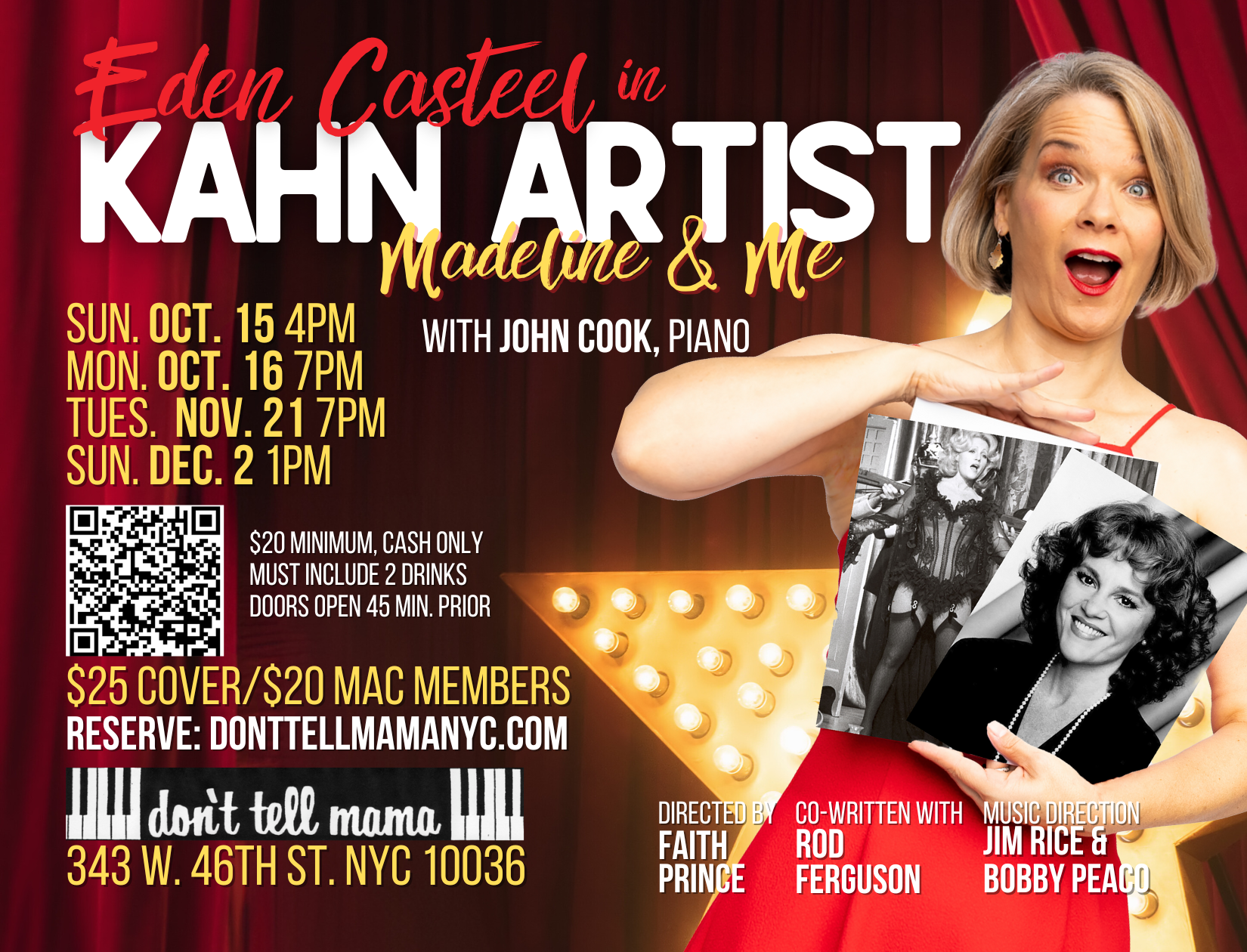Kahn Artist: Madeline And Me at Don't Tell Mama 4/4