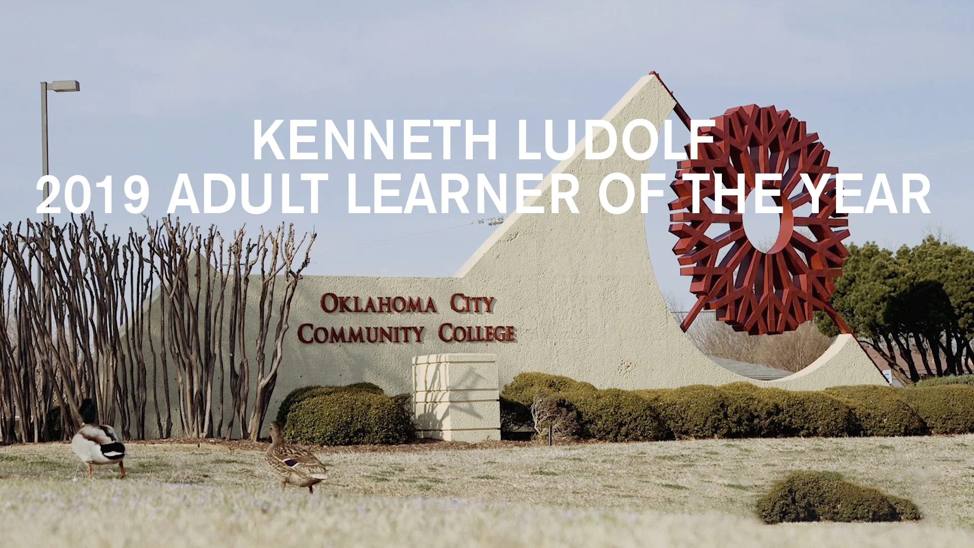 Kenneth Ludolph - 2019 Adult Learner of the Year.