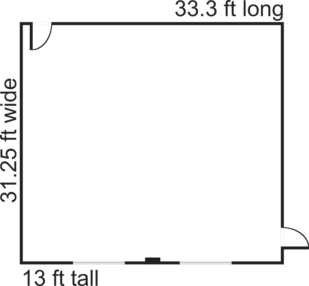 Studio 2 Floor Plan