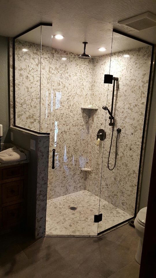 Bath Shower Tub Tops Solid Surface Granite Quartz