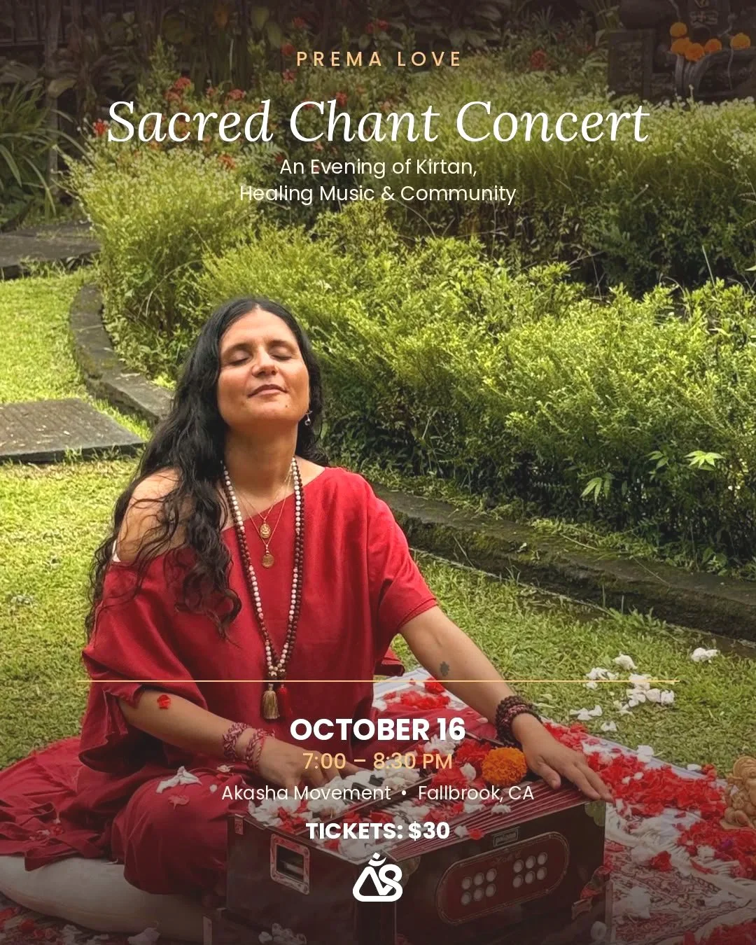 Sacred Chant Concert at Akasha Movement 