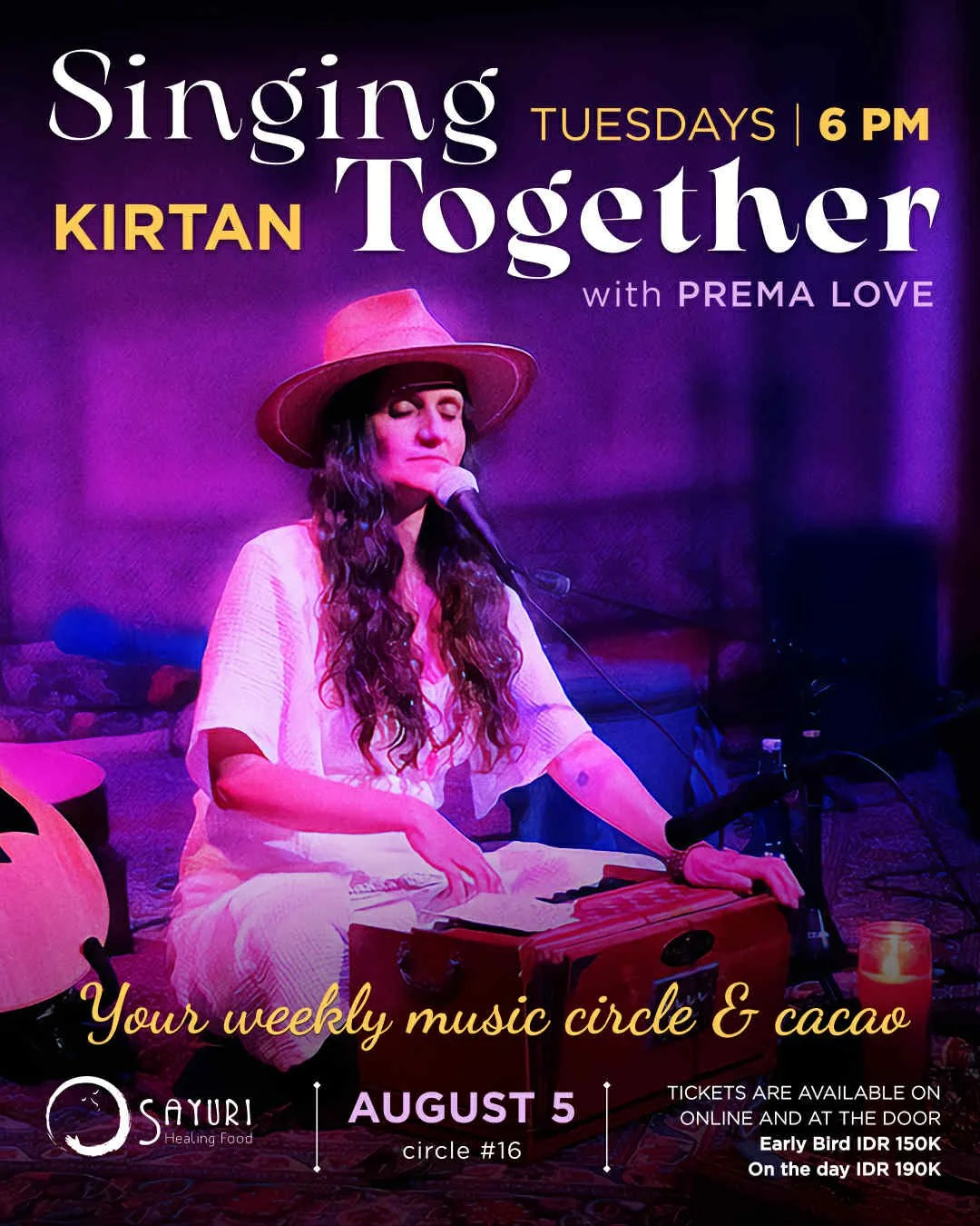 Singing Together with Prema Love - UBUD