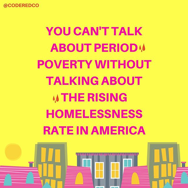 The number of people experiencing homelessness has increased within the US! Understanding housing insecurity is critical to understanding period poverty for homeless menstruators! Swipe to learn more!
.
.
.
.
.
.
.
#periods #periodstigma #homelessnes