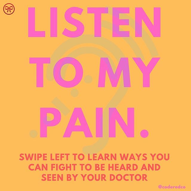 Advocating on your own behalf is not easy when people refuse to listen to you. At the end of the day just remember that you are worthy and deserve to be heard!
.
.
.
.
.
.
.
#advocacy #periods #abdomen #pain #cramps #endometriosis #periodstigma #doct
