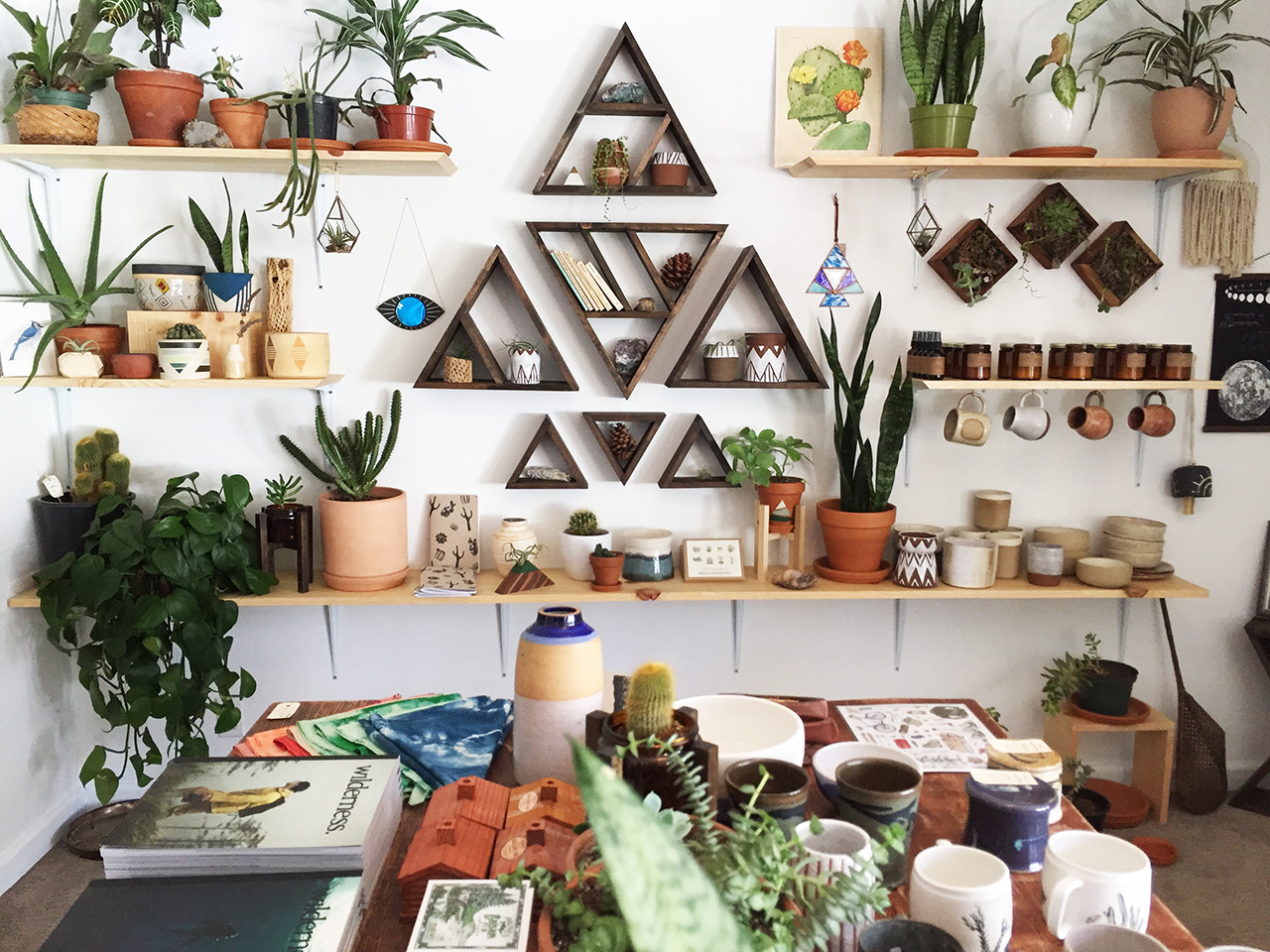 "Nestled amid the cutest little Alpine-style residences you ever did see is Road Trip, an expertly curated gift and framing shop that's a stylish Angeleno's dream. They'll recognize LA brands like Chaparral Studio and P.F. Candle Co. but the style of this place—hearty stoneware mugs and woodsy-scented incense mixed in with vintage finds you'd expect to see inside a cabin in a Wes Anderson movie—is just mountain-y enough to be different than anything you could find in the city."