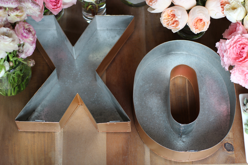 DIY Floral Letters