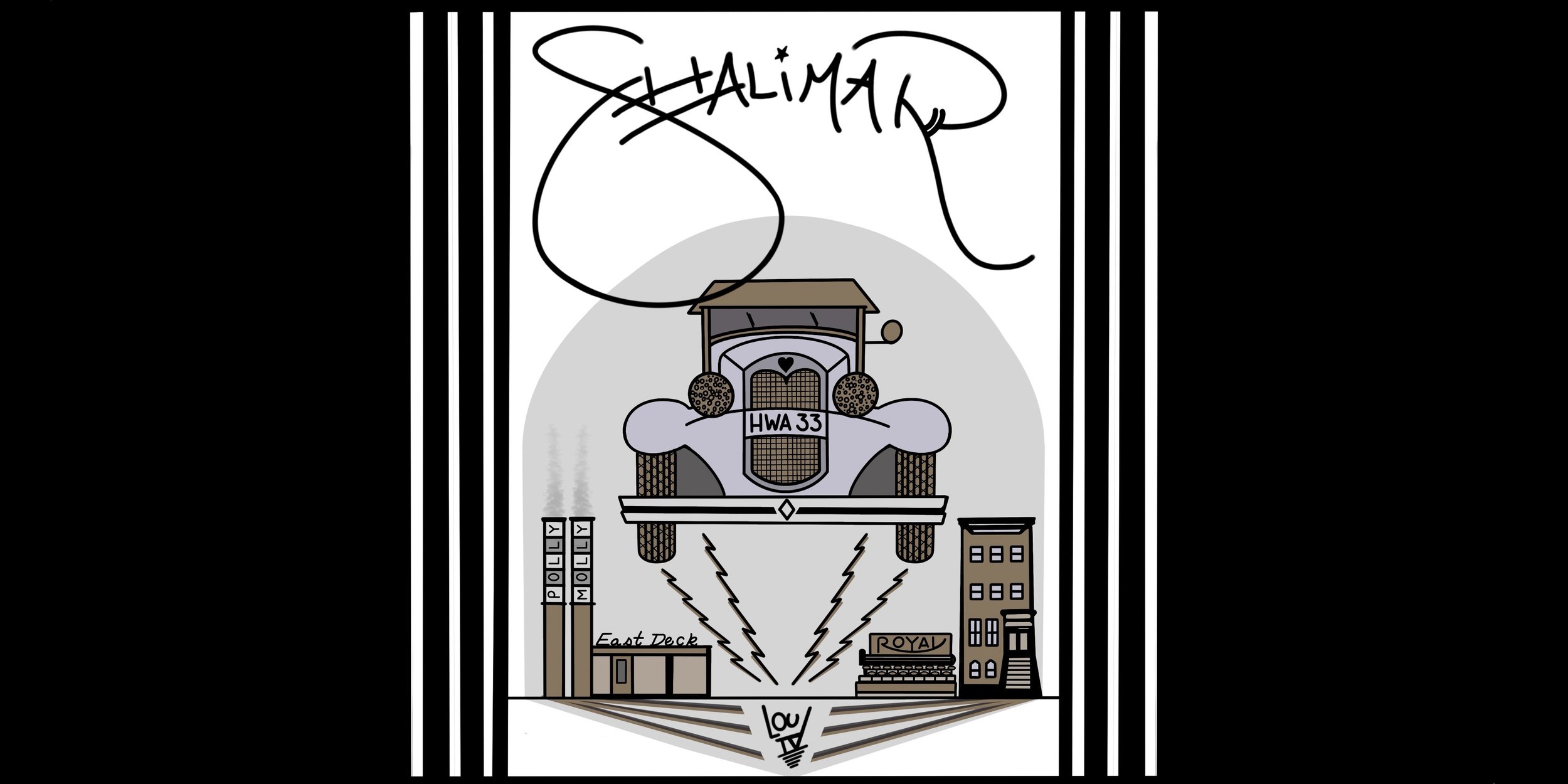      

 
   The Subterranean Travels to the Outer Space Dreams of Shalimar and Gable is a division sign with an identity crisis. It’s a bowl of rock candy, a crystalline romance that wants you to bite, even though you know it’s better when you lick. 