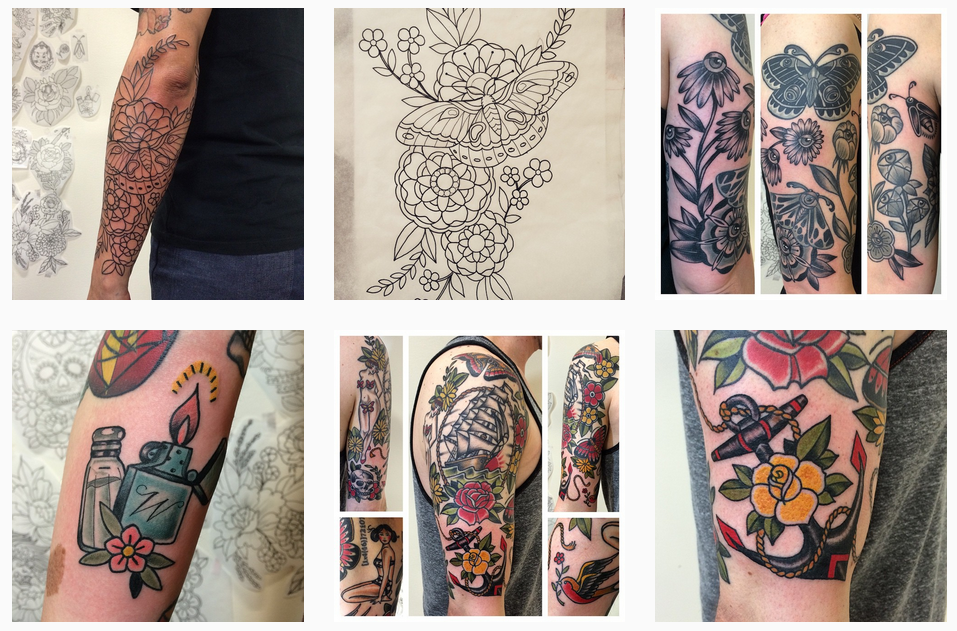 Images courtesy of @karenglasstattoo (Instagram)