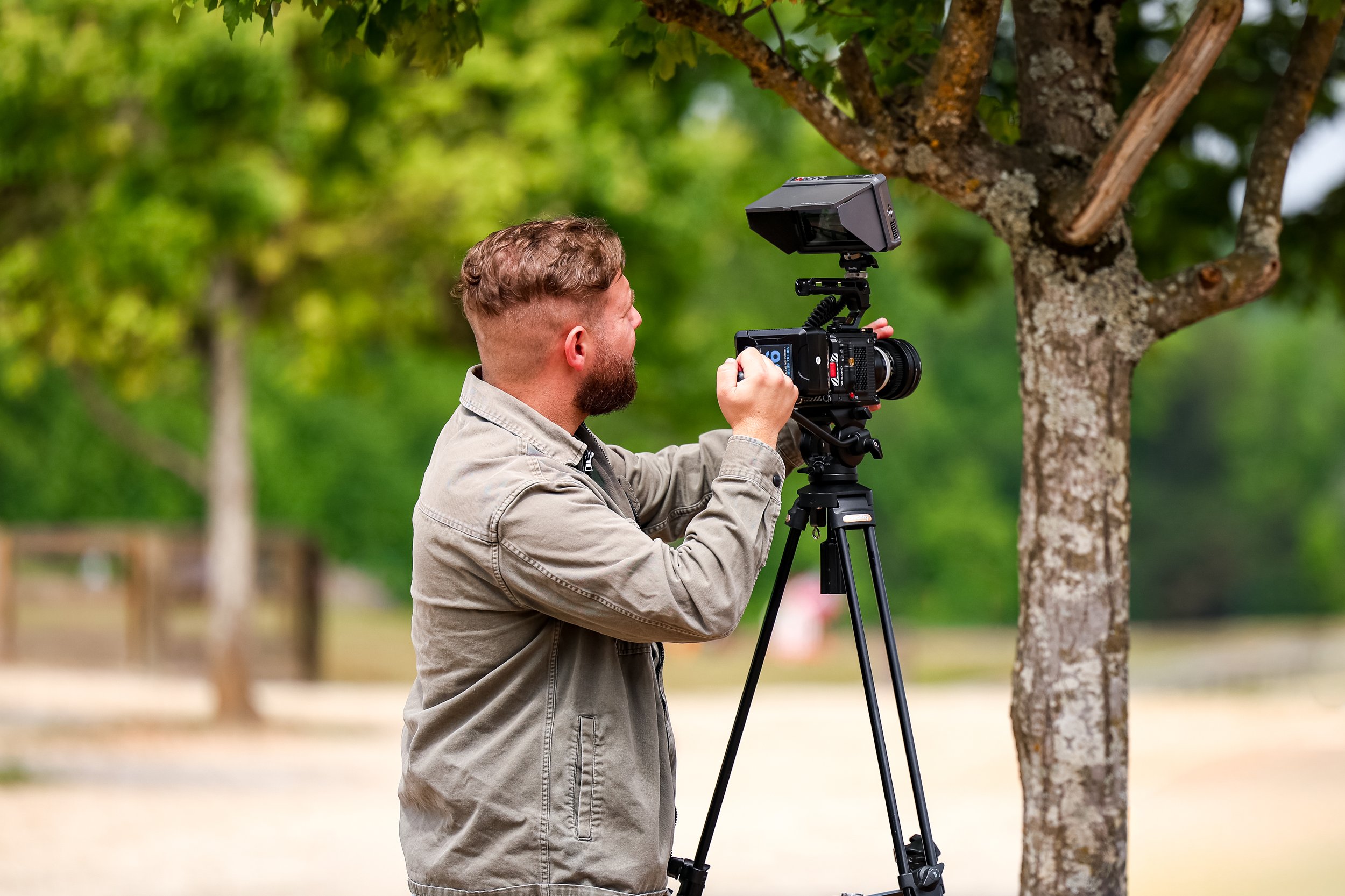 Austin Allen behind the scenes cinematographer Warner Robins georgia 6