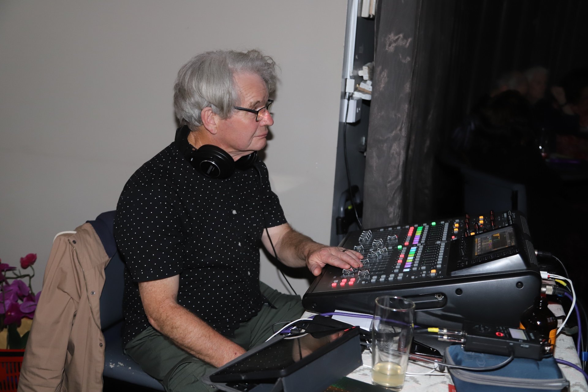 Paul Crowther - sound technician