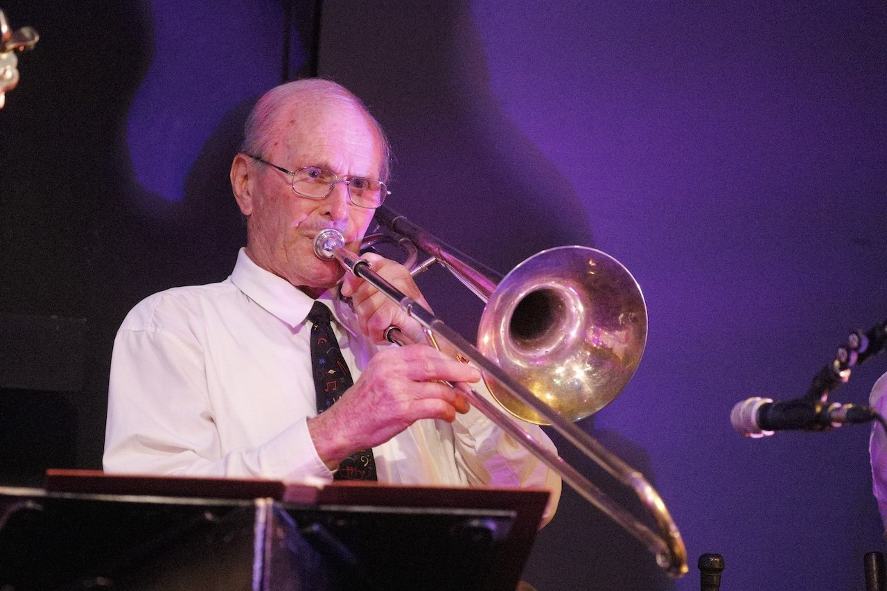 Merv - playing in the Joymakers - 23/4/24