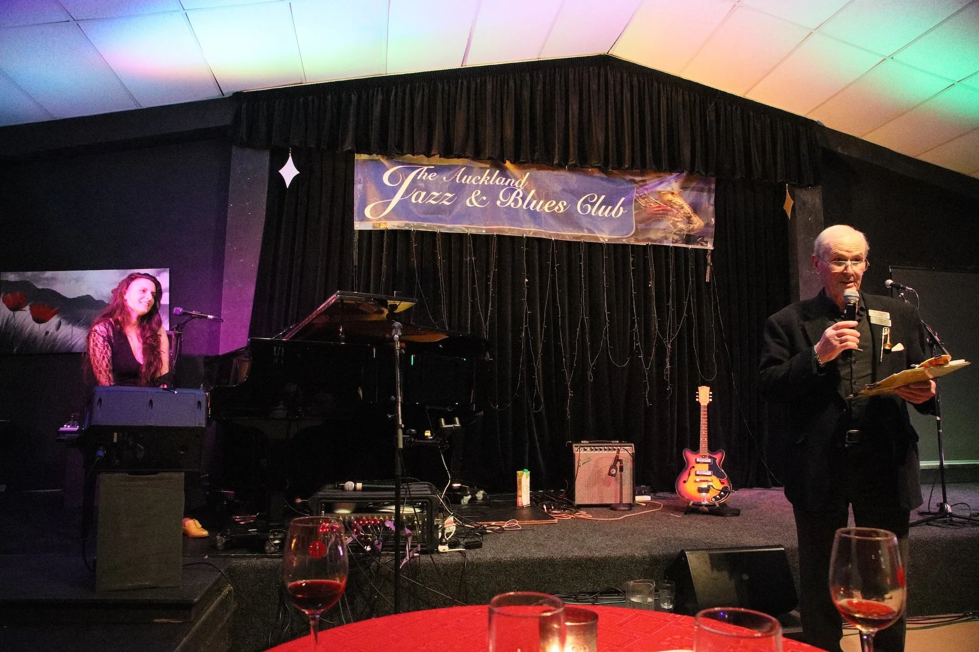 Maggie Cocco, Merv Thomas - MC. 