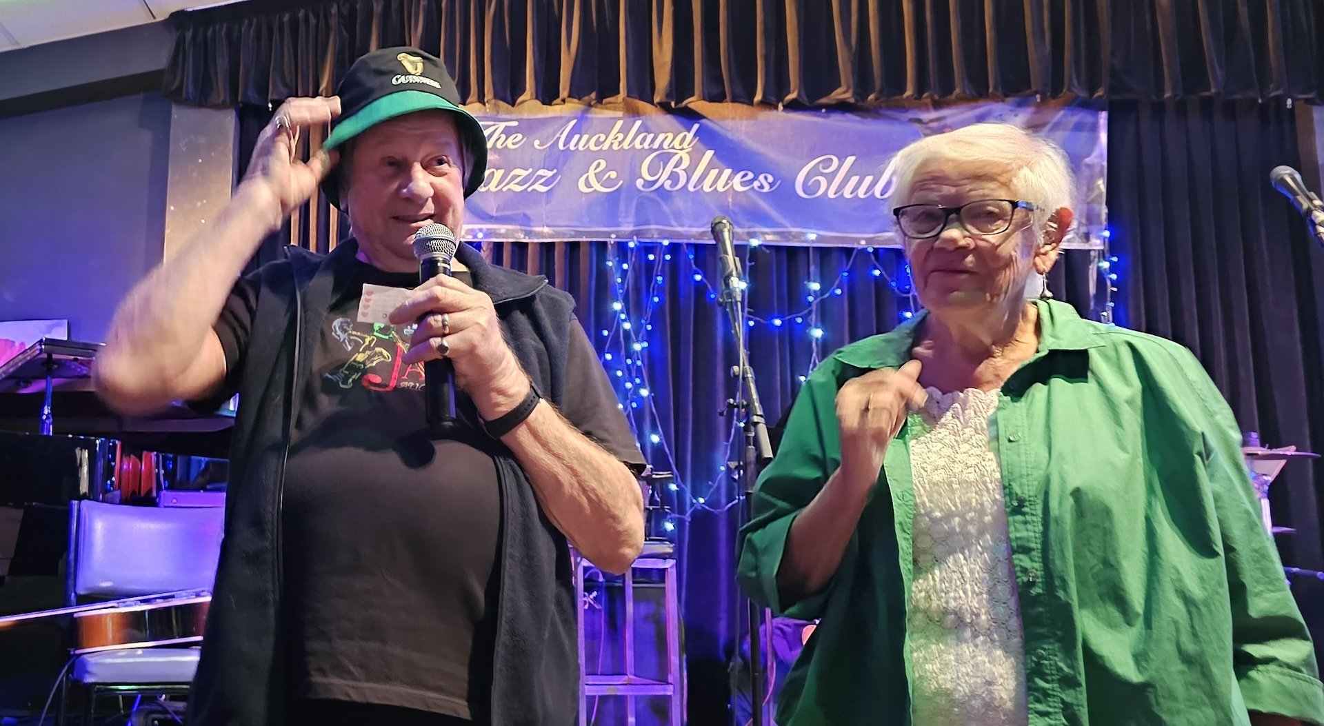 Norris and Isabelle - was it Saint Patrick's Day by any chance? 