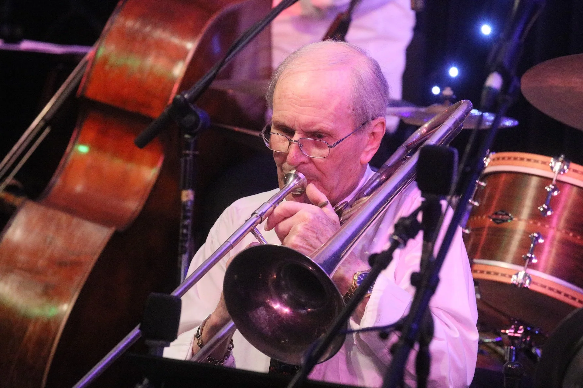 Merv's last performance at our club in the New Orleans Joymakers - 2-12-25