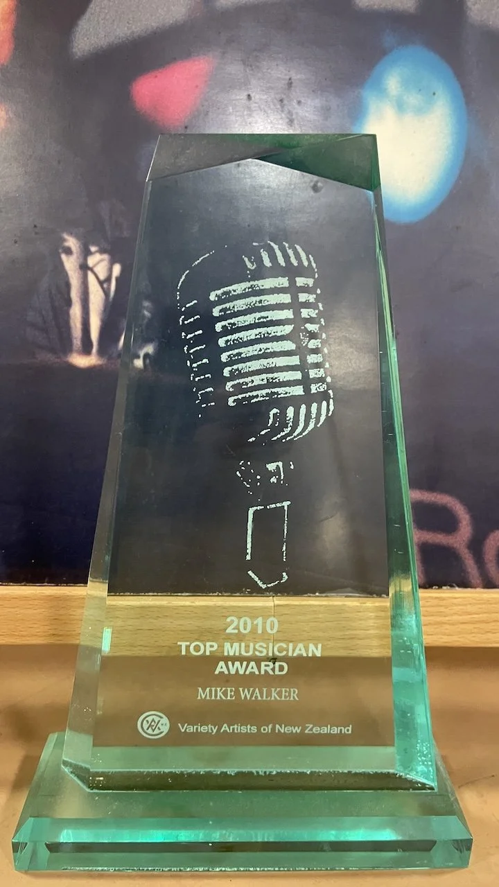2010 - Top Musician Award_Mike Walker - Variety Artists of NZ. 