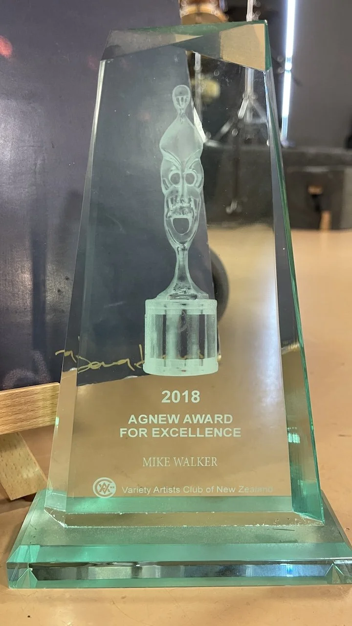 2018 - Agnew Award for Excellence_Mike Walker - Variety Artists Club of NZ